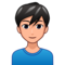 Man - Medium Light emoji on Emojidex
